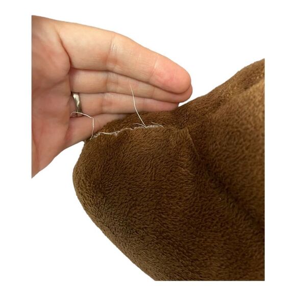 Plush Lot Stuffed Animals Owl Poop Frog Bear Bunny Elephant - Picture 5 of 14